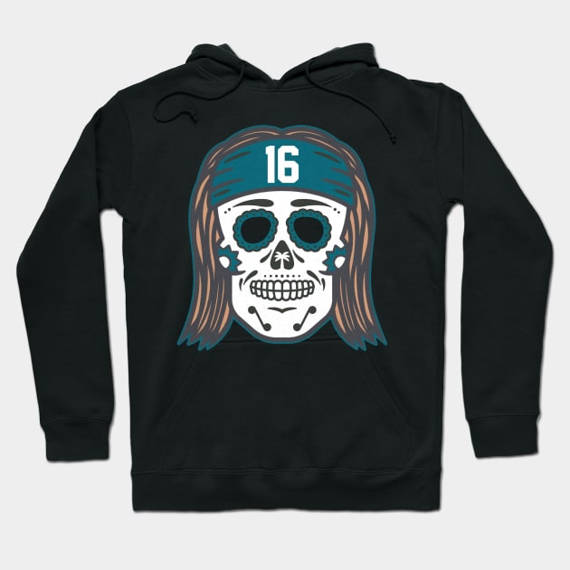 Trevor Lawrence Sugar Skull Hoodie by Chunta_Design